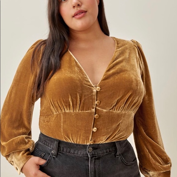 reformation seraphine top